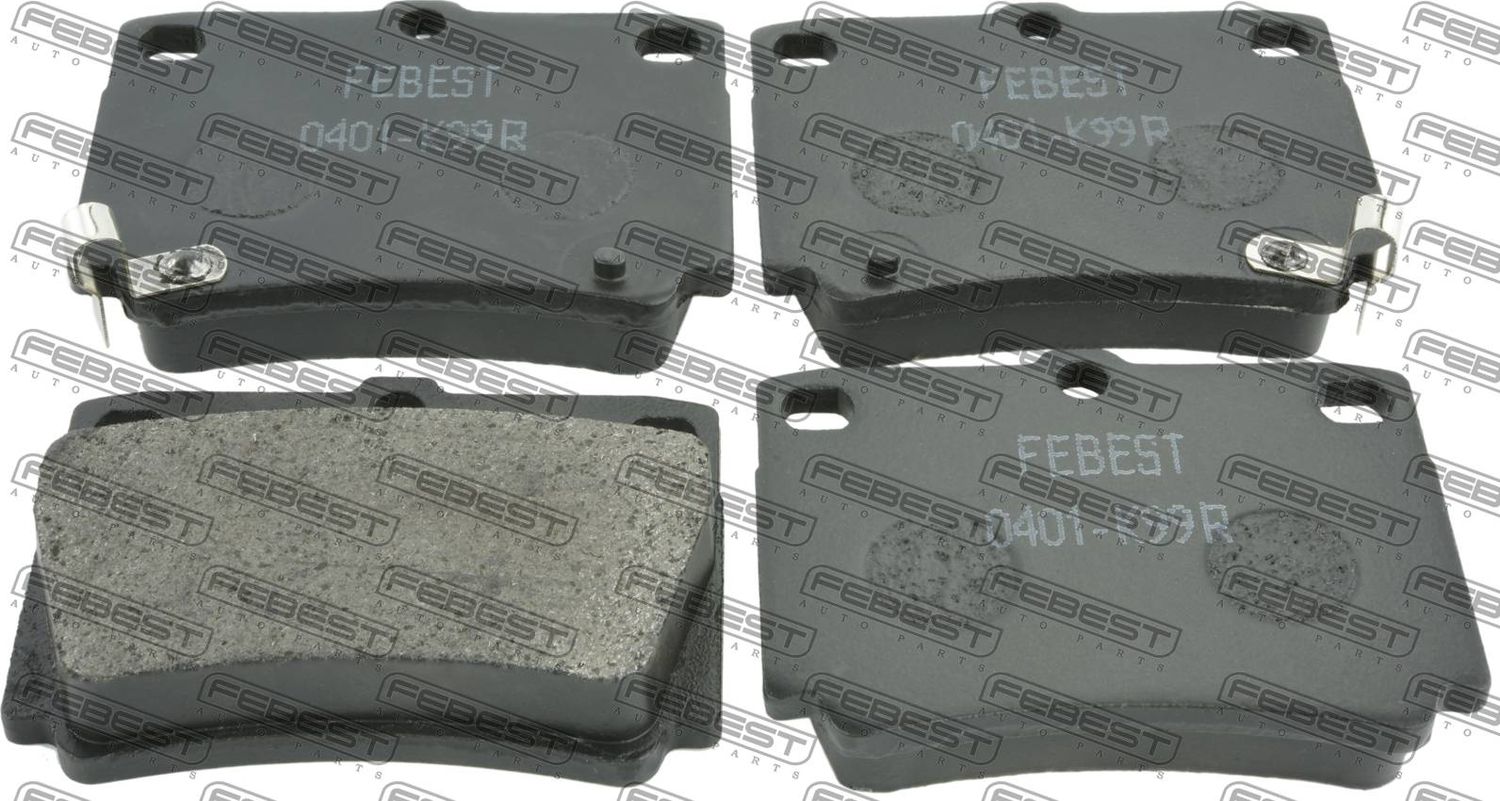 Тормозные колодки Febest. Артикул 0401-K99R