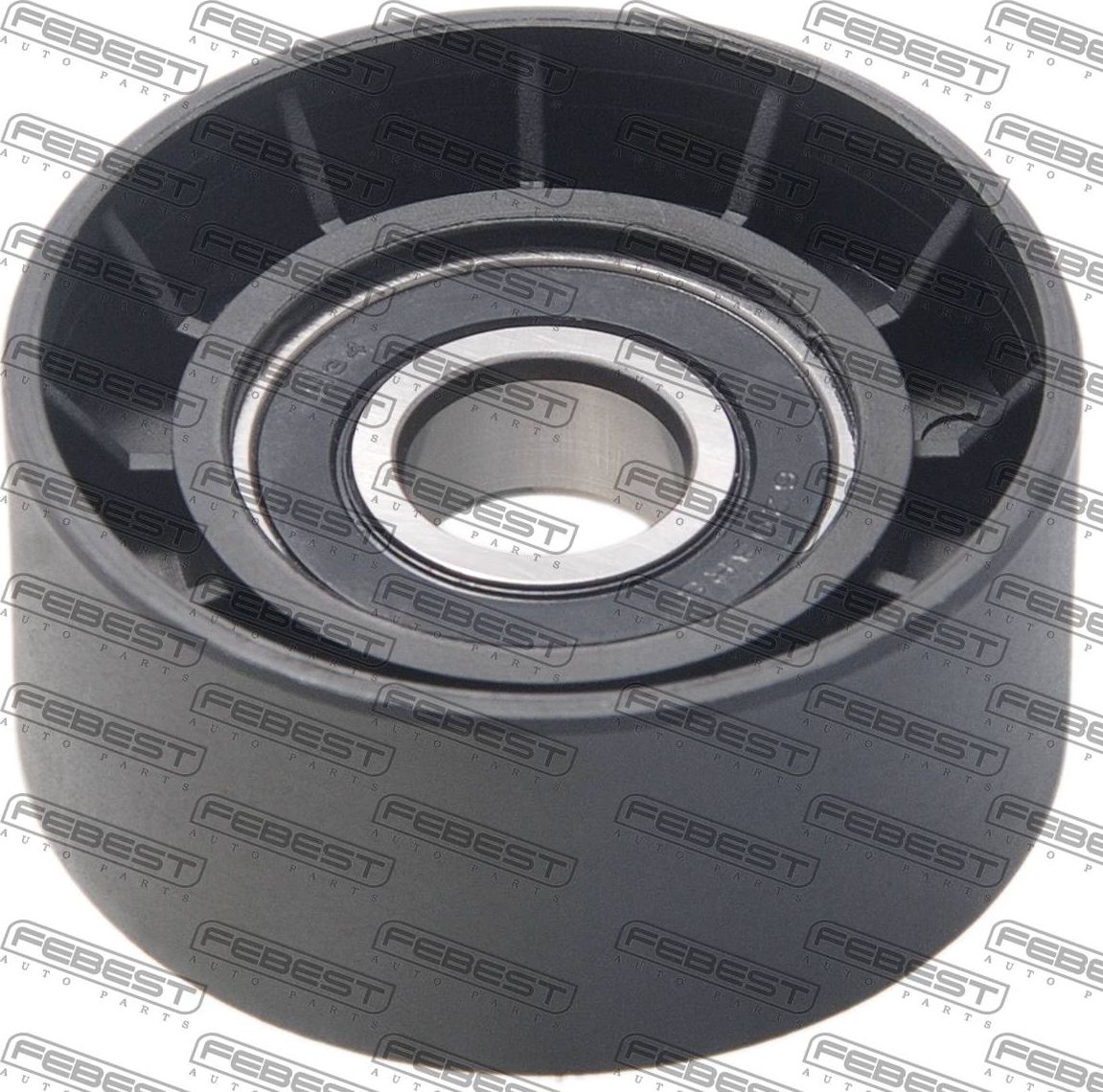 Натяжной ролик (натяжитель) приводного поликлинового ремня Febest. Артикул 2187-TT9