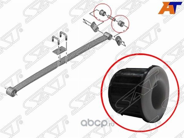 Сайлентблок серьги рессоры в кузов Citroen Jumper (SAT). Артикул ST513520S