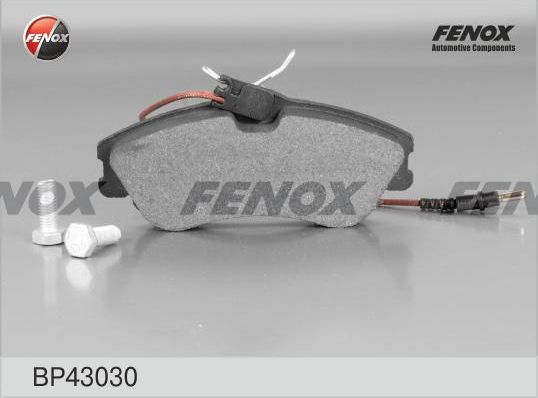 Тормозные колодки Fenox. Артикул BP43030