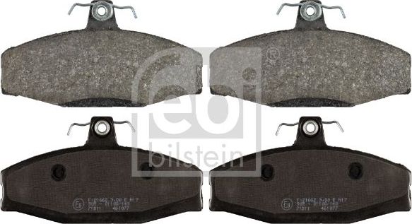 Тормозные колодки Febi Bilstein передние для Volkswagen Caddy II 1997-2000. Артикул 16386