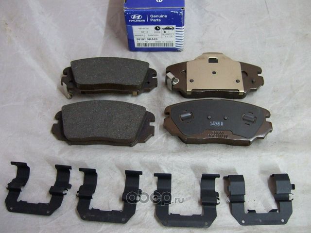 Тормозные колодки Hyundai / KIA. Артикул 581013KA20