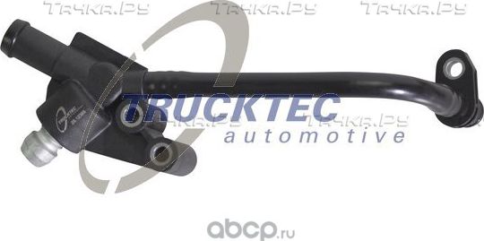 Патрубок радиатора (системы охлаждения) Trucktec Automotive. Артикул 02.19.466