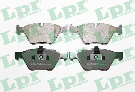 Тормозные колодки LPR. Артикул 05P1271