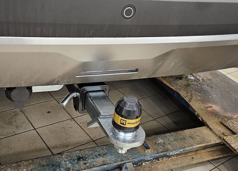 Фаркоп Мотодор оцинкованный для GAC GS4 хэтчбек 2024-2026. Американский квадрат.. Артикул 97806-E