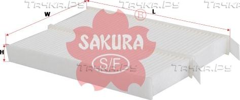 Салонный фильтр Sakura для Citroen DS5 2011-2015. Артикул CA-21110-S
