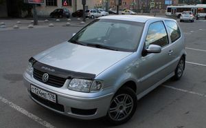 Дефлектор Vip-Tuning для капота Volkswagen Polo III 1999-2001. Артикул VW15