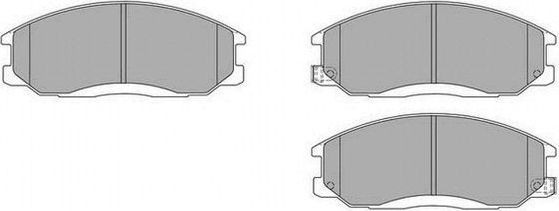Тормозные колодки Fremax. Артикул FBP-1614