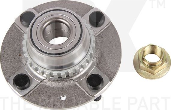 Ступичный подшипник (комплект) NK для Hyundai Accent I 1994-2000. Артикул 763413