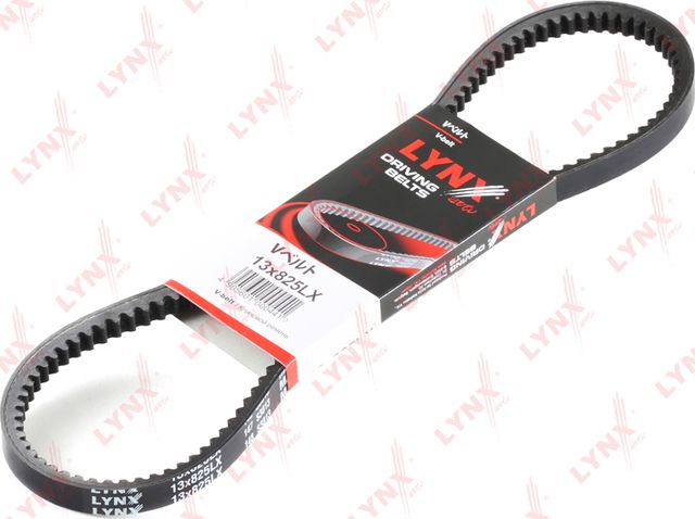 Приводной ремень клиновой LYNXauto для Jeep Cherokee II (XJ) 1984-2001. Артикул 13X825LX