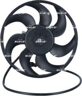 Вентилятор радиатора двигателя NRF для Mercedes-Benz Vito II (W639) 2003-2014. Артикул 470059