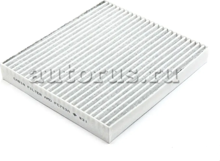 Фильтр салонный антибактериальный угольный Hyundai Creta 2016-/Solaris/Kia Rio I (AMD). Артикул AMDFC753A