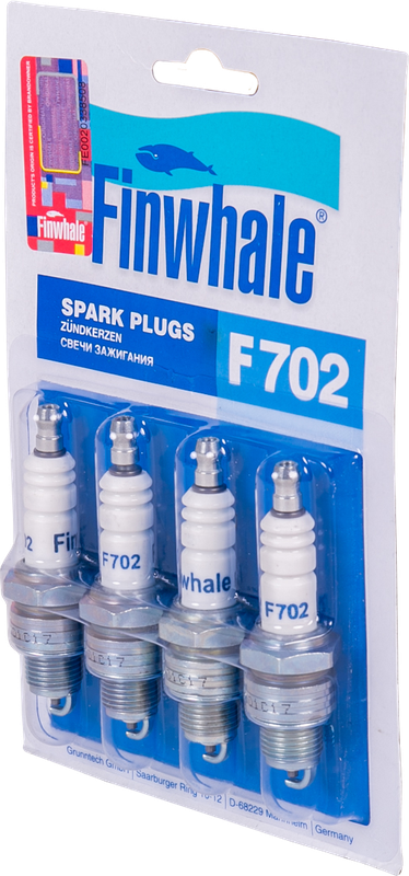 Свеча зажигания Finwhale для Ford Transit IV 1985-1992. Артикул F702