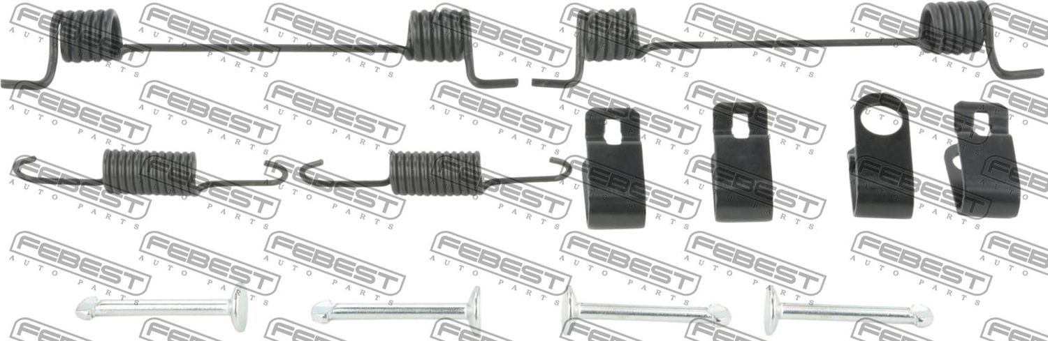 К-кт монтажный барабанных колодок HYUNDAI SANTA FE 2015- 1204-SFER-KIT Febest. Артикул 1204-SFER-KIT