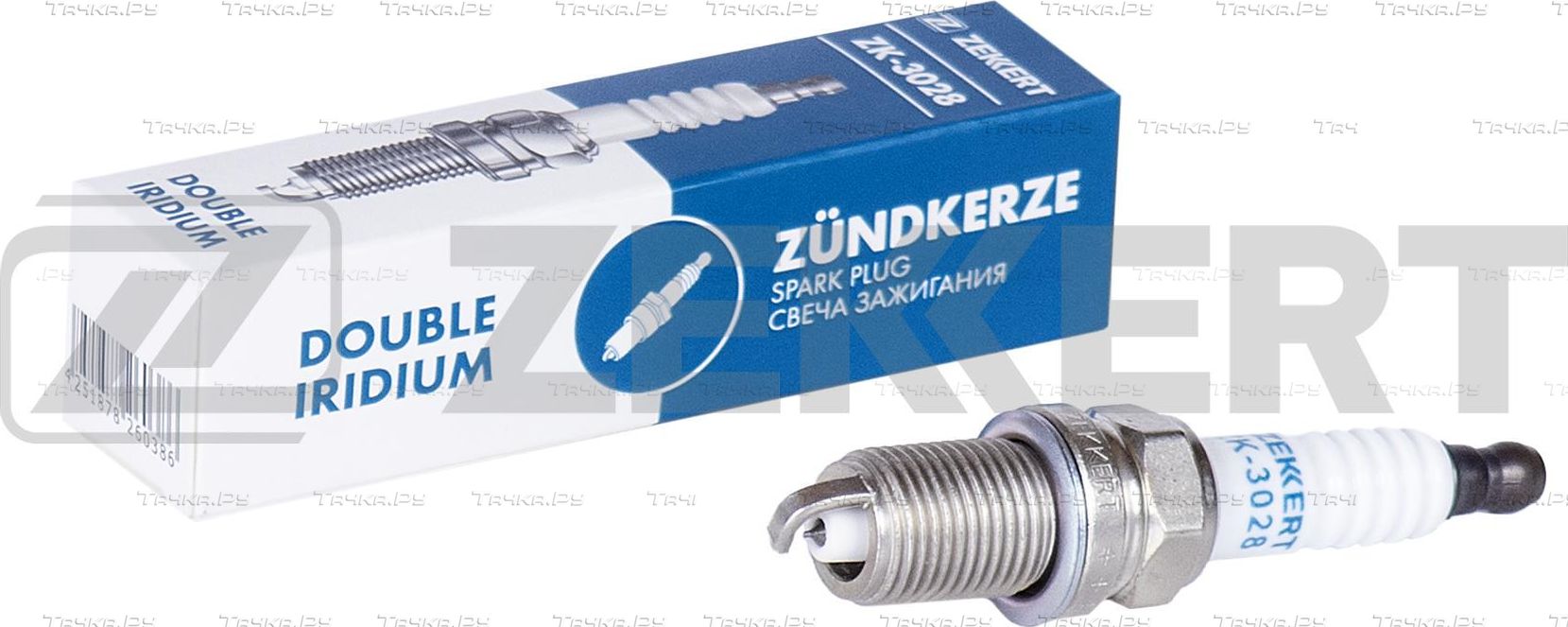 Свеча зажигания Zekkert. Артикул ZK-3028