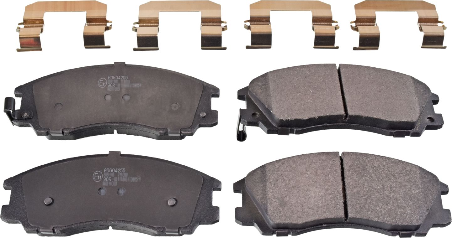 Тормозные колодки Blue Print. Артикул ADG04255