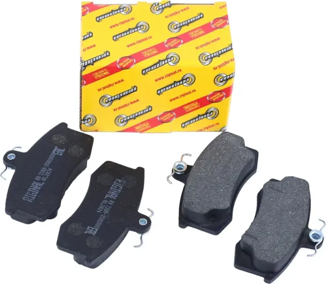 Колодка тормозная передняя (кт.4шт.) для а/м ВАЗ-2108-21099,2114,2115 Riginal Riginal RG21083501080 Riginal. Артикул RG21083501080