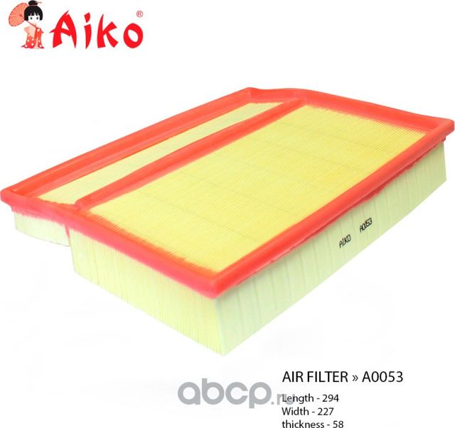 Фильтр воздушный MERCEDES C-class (W202) (1996-2000) (Aiko). Артикул A0053