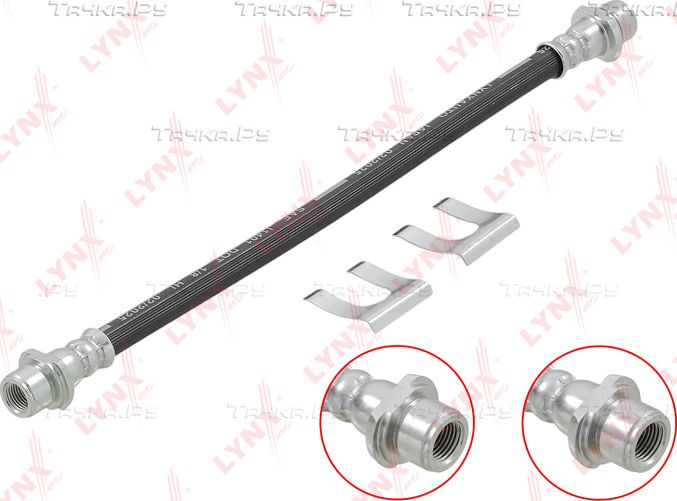 Тормозной шланг LYNXauto передний для Toyota 4Runner V 2010-2026. Артикул BL-3826