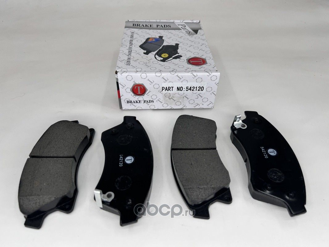 Колодки тормозные дисковые | перед | (Trassavto). Артикул TRSCB015