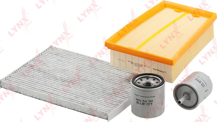 Комплект фильтров для ТО LYNXauto. Артикул LK-4010-1