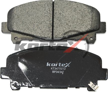 Колодки тормозные HONDA Accord (08-) передние (4шт.) KORTEX. Артикул KT3477STD