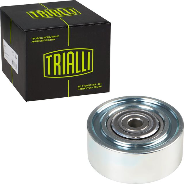 Натяжной ролик (натяжитель) приводного клинового зубчатого ремня Trialli. Артикул CM 5764
