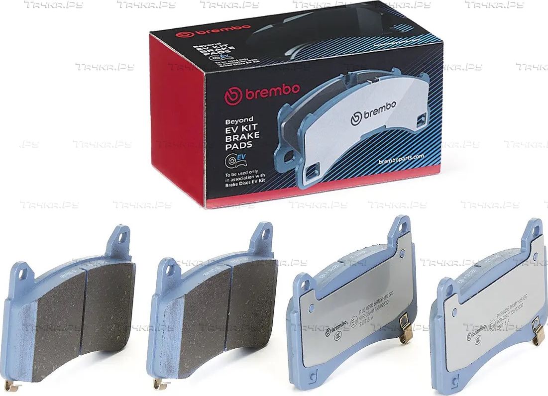 Тормозные колодки Brembo BEYOND LINE - EV для Tesla Model Y I 2019-2026. Артикул P 09 029E