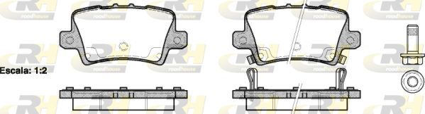 Тормозные колодки RoadHouse. Артикул 21206.02
