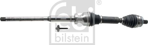 Полуось (привод в сборе, приводной вал) Febi Bilstein. Артикул 193707