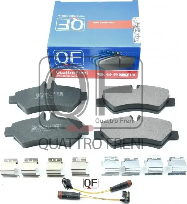 КОЛОДКИ ТОРМОЗНЫЕ (Quattro Freni). Артикул QF501350
