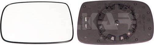 Зеркальное стекло бокового зеркала Alkar левое для Toyota Echo 1999-2003. Артикул 6431268