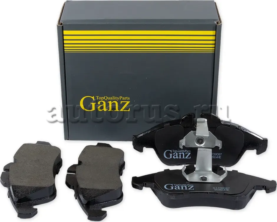 Колодки торм.пер. (Ganz). Артикул GIJ09087