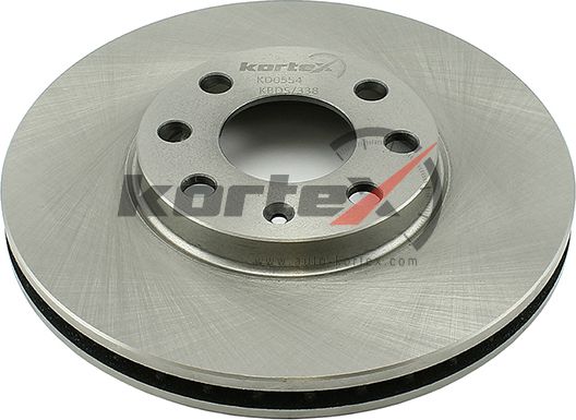 Диск торм. OPEL ASTRA G 1.2-2.0 98-05 перед. (d=256mm) (Kortex). Артикул KD0554
