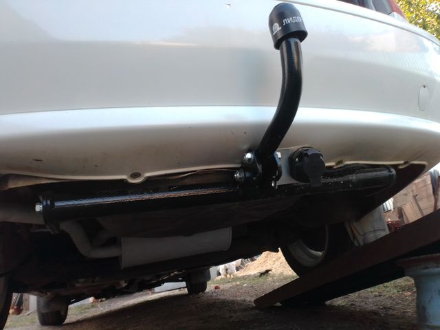 Фаркоп Лидер-Плюс для Fiat Albea седан 2003-2012. Артикул F204-A