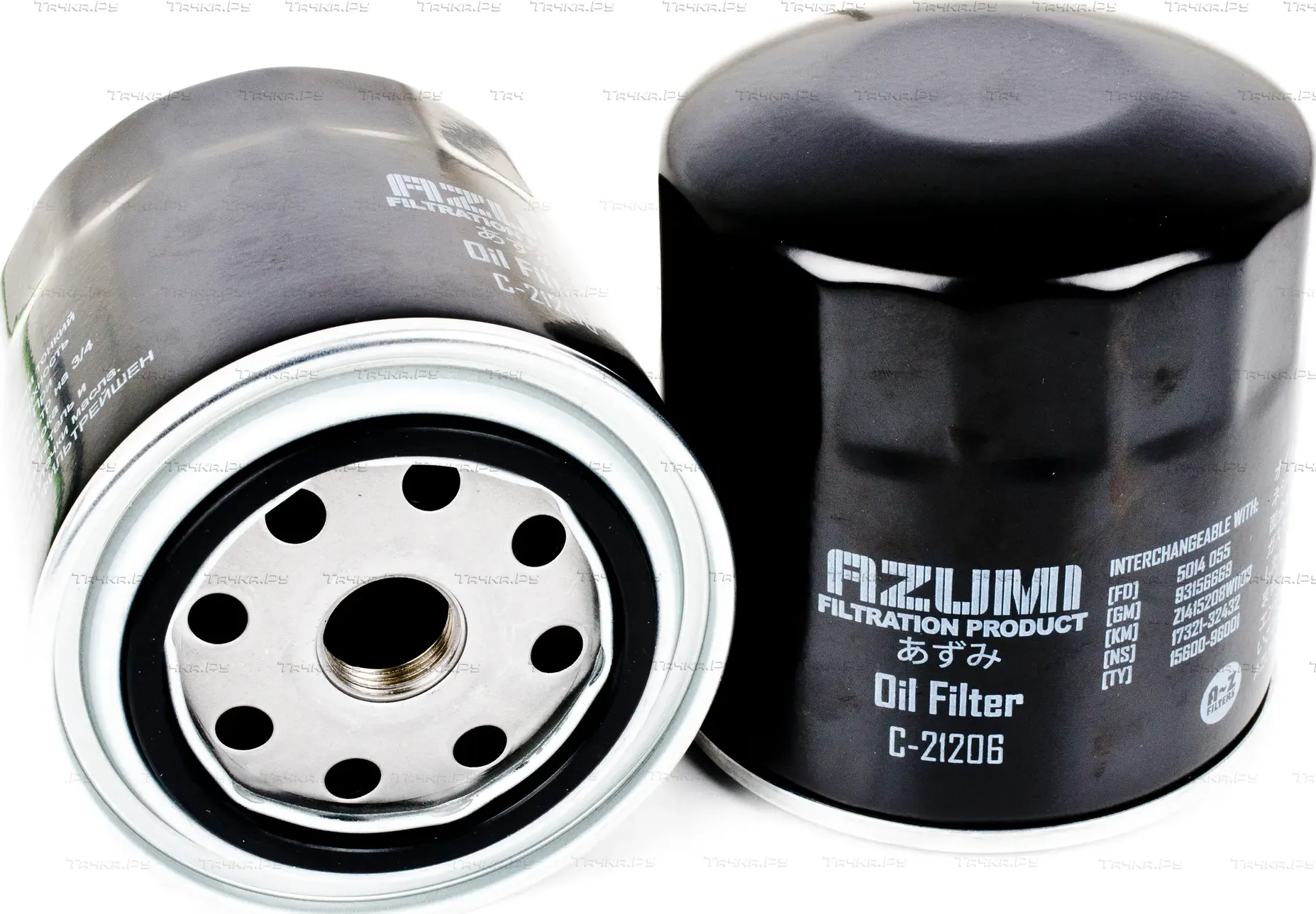 Фильтр масляный DATSUN_Truck_CGD21_(1985-1989)/NISSAN_Almera_N15_(1995-2000)/_Avenir_VSW10_(1990-199 (Azumi). Артикул c21206