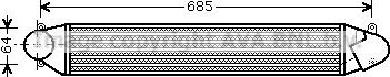 Интеркулер AVA для SEAT Alhambra I 2000-2010. Артикул VN4248