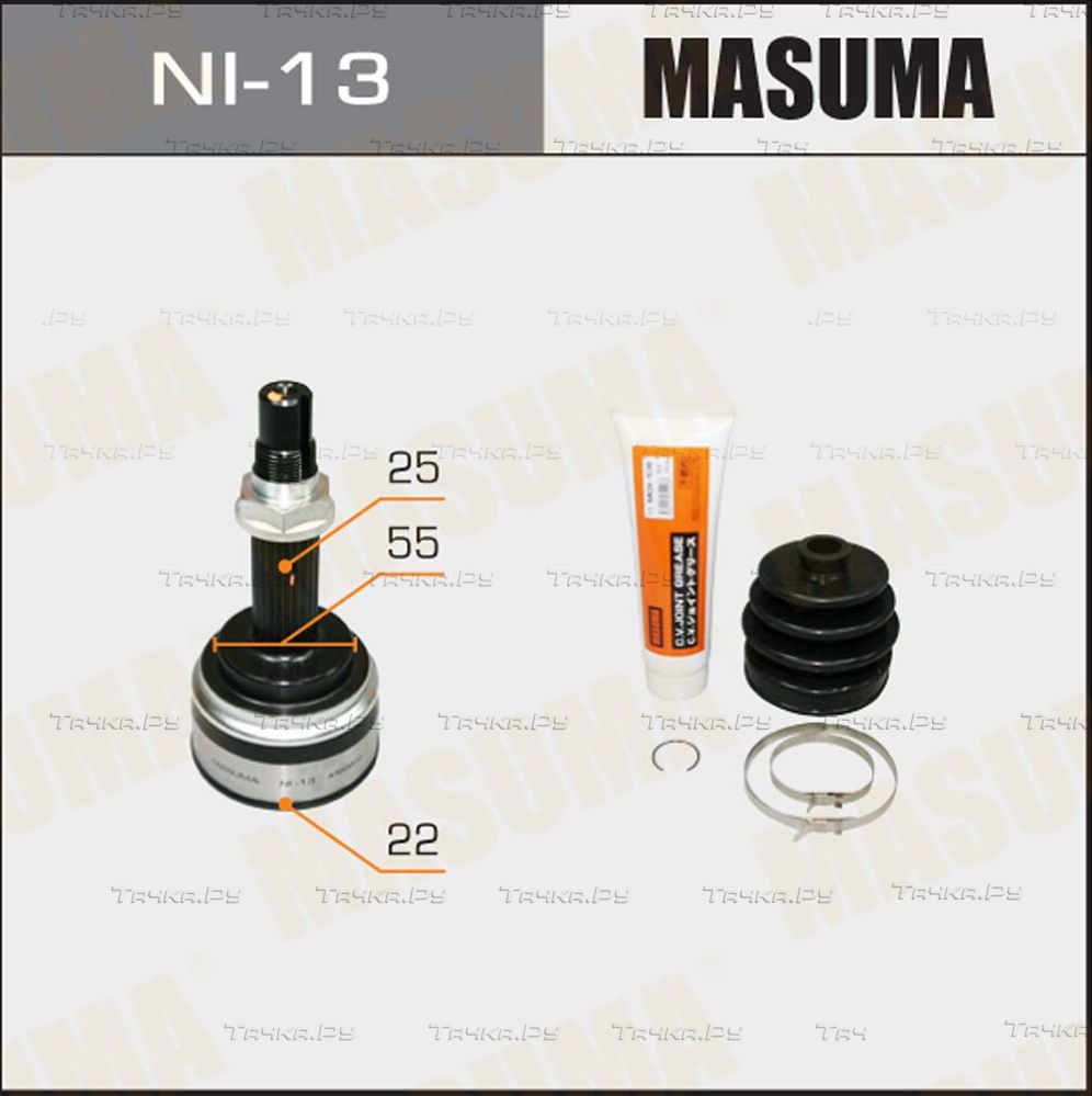 Шрус наружный (граната) Masuma. Артикул NI-13