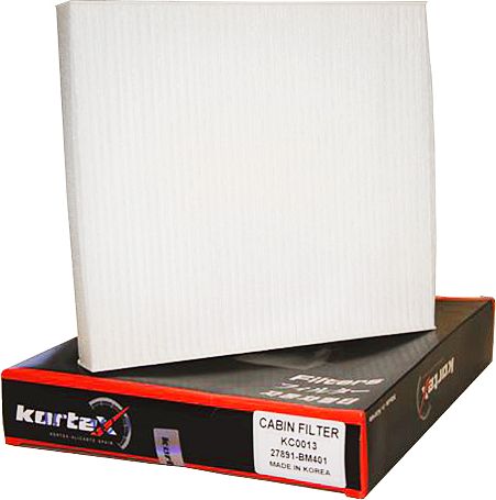 Фильтр салона NISSAN ALMERA CLASSIC(B10)/ALMERA(N16)/PRIMERA(P12) (Kortex). Артикул KC0013