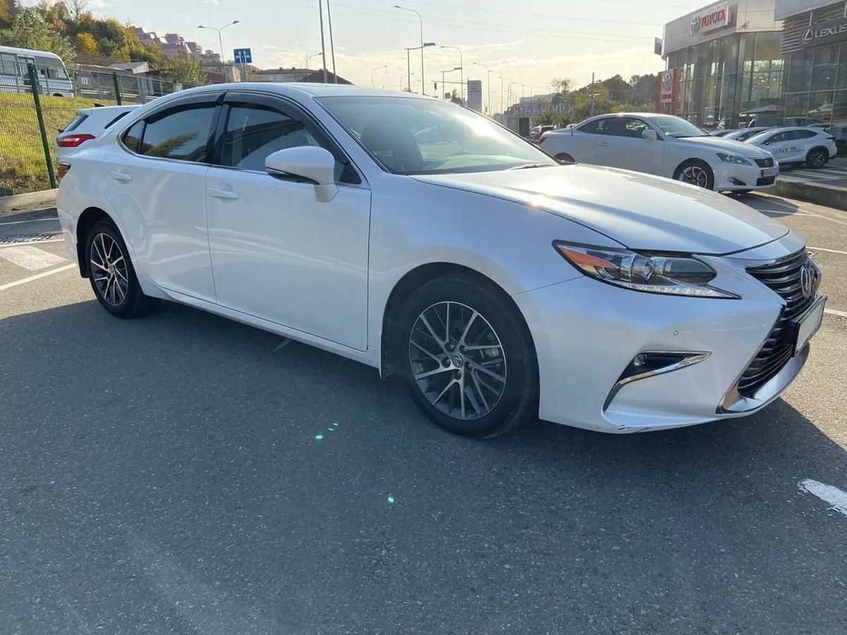 Дефлекторы Cobra Tuning для окон Lexus ES VI 2012-2018. Артикул L20612