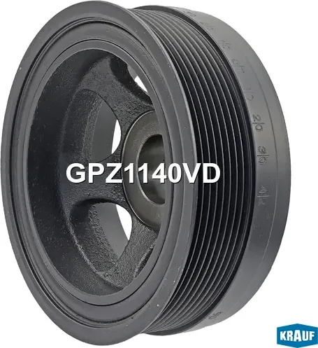 Шкив коленвала Krauf. Артикул GPZ1140VD