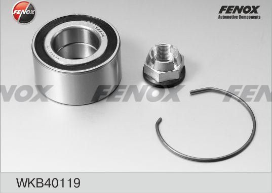 Ступичный подшипник (комплект) Fenox. Артикул WKB40119