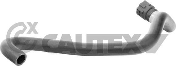 Патрубок радиатора (системы охлаждения) Cautex (EPDM (Этилен-пропиленовый каучук)) для BMW 3 IV (E46) 2001-2007. Артикул 752672