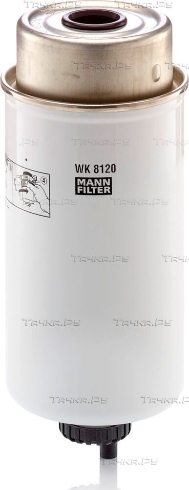 Топливный фильтр Mann-Filter для John Deere 6010 1999-2003. Артикул WK 8120