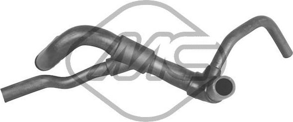 Патрубок радиатора (системы охлаждения) Metalcaucho нижний для Ford Mondeo II 1996-2000. Артикул 09293