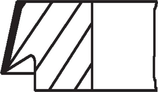 Поршневые кольца Mahle для Renault Logan I 2004-2015. Артикул 022 02 N1