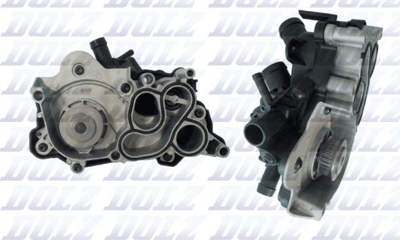 Помпа (водяной насос) Dolz для SEAT Toledo IV 2015-2019. Артикул A239