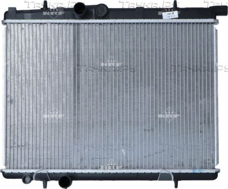 Радиатор охлаждения двигателя NRF (алюминий). Артикул 509524