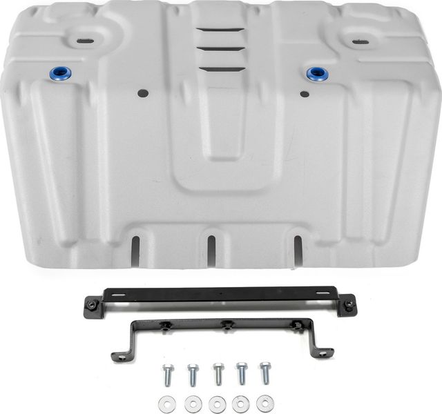 Защита алюминиевая Rival для радиатора Lexus GX 460 2009-2013 2013-2026. Артикул 333.9516.1