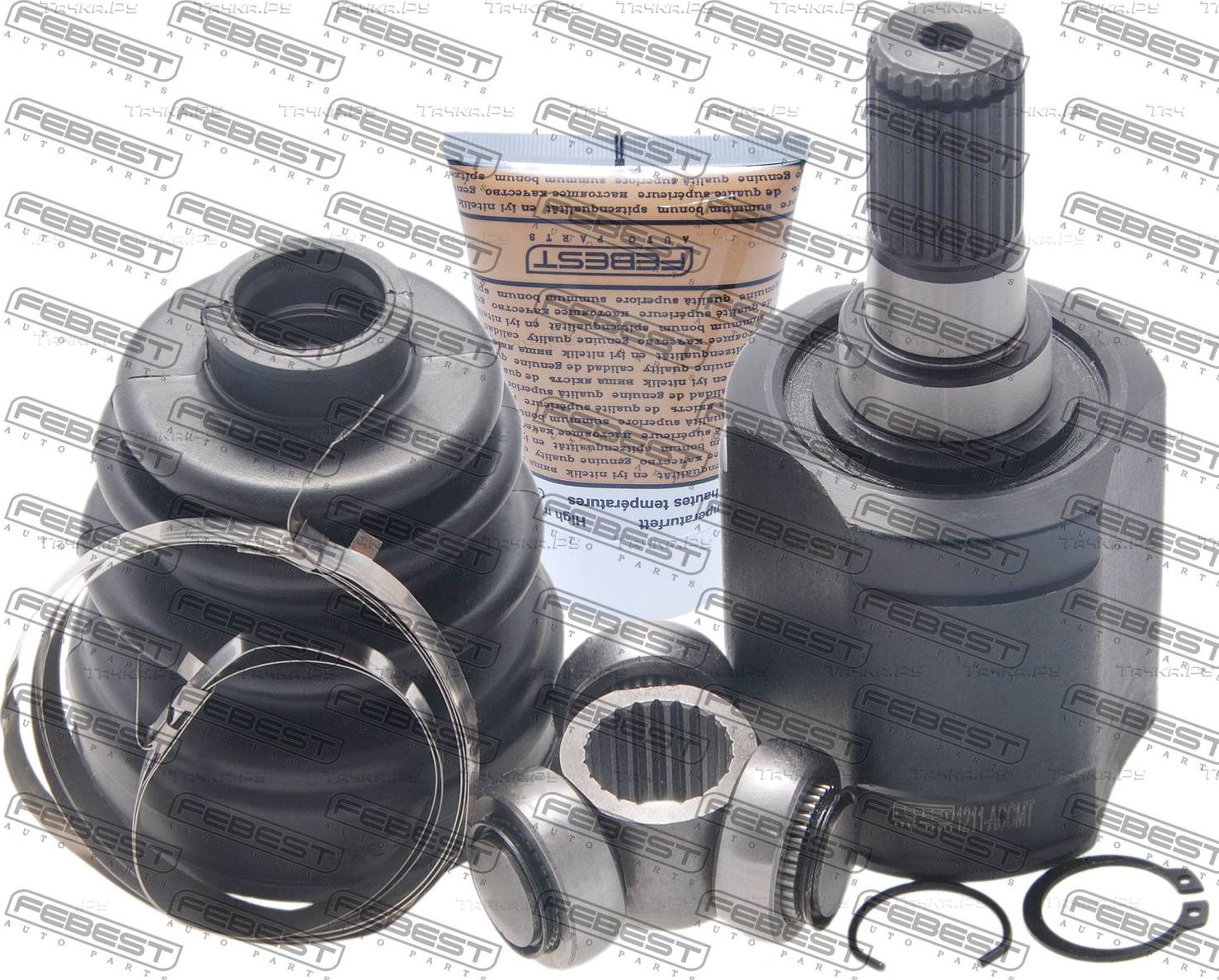 Шрус внутренний (граната) Febest передний для Hyundai Getz I 2002-2010. Артикул 1211-ACCMT